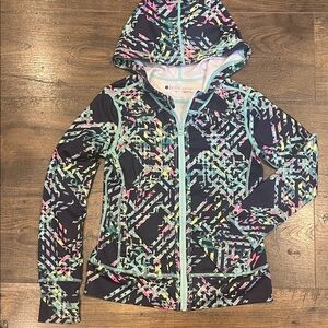 Zella girl Multicolor Geometric Kids Hoodie